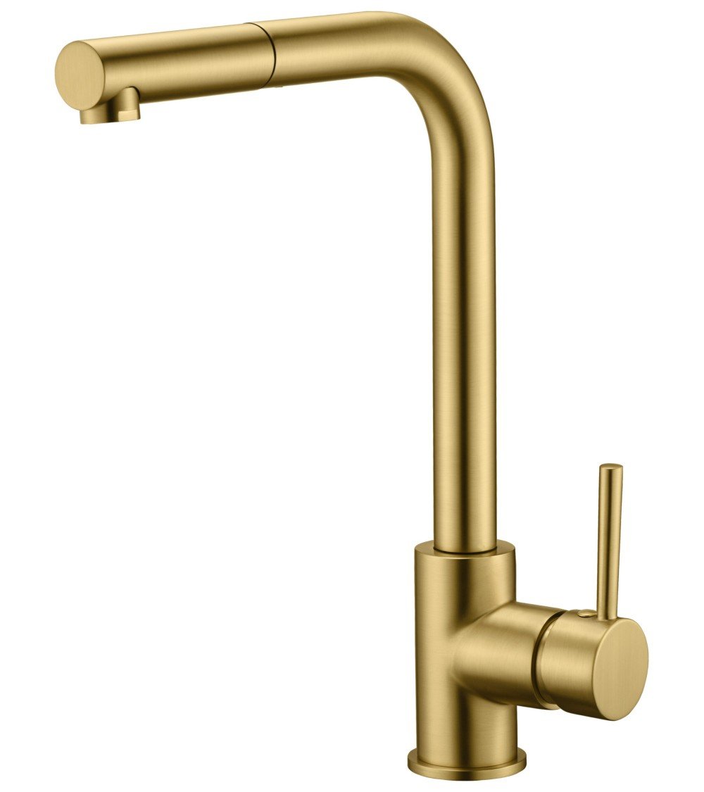 Grifo de cocina  MALTA oro cepillado