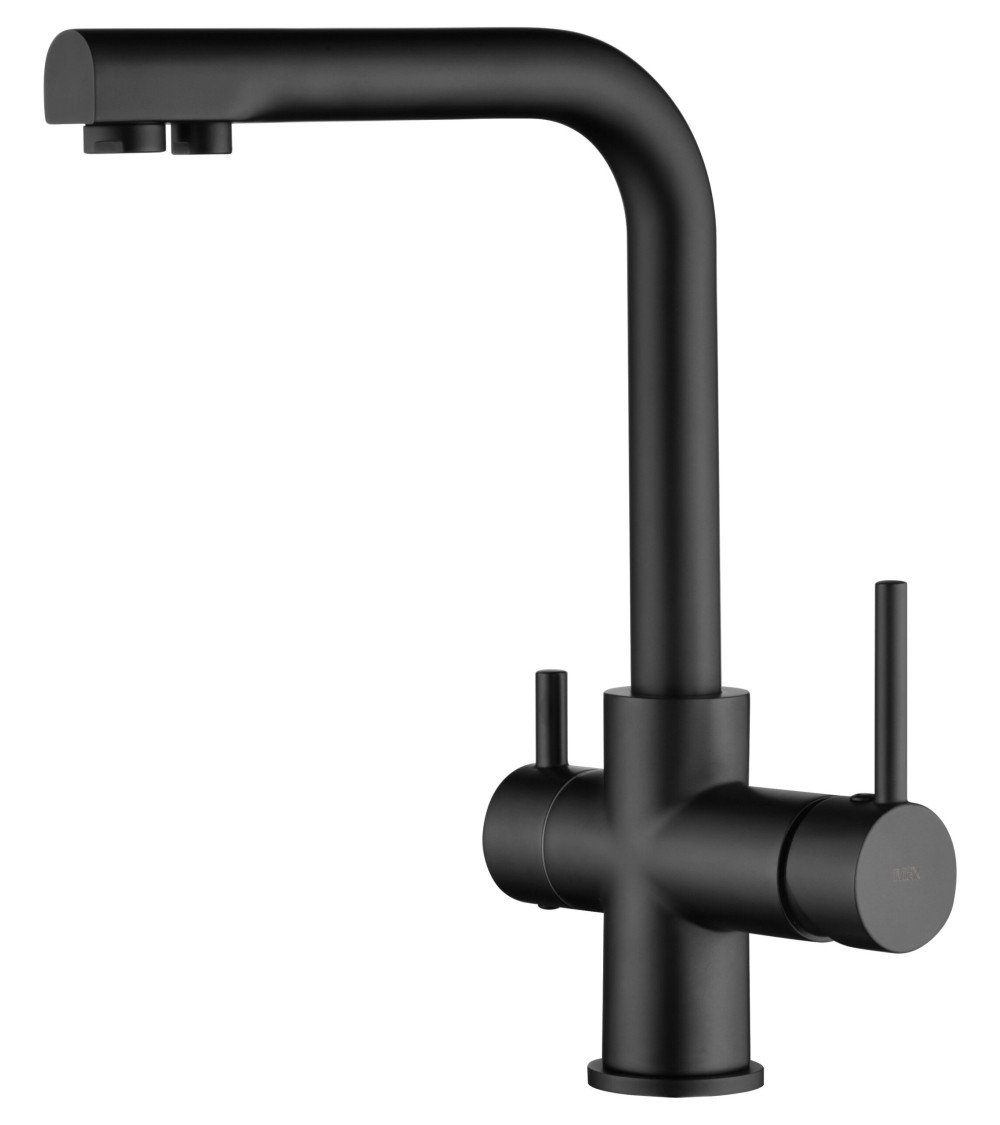 Grifo de cocina  MARSELLA negro mate para osmosis