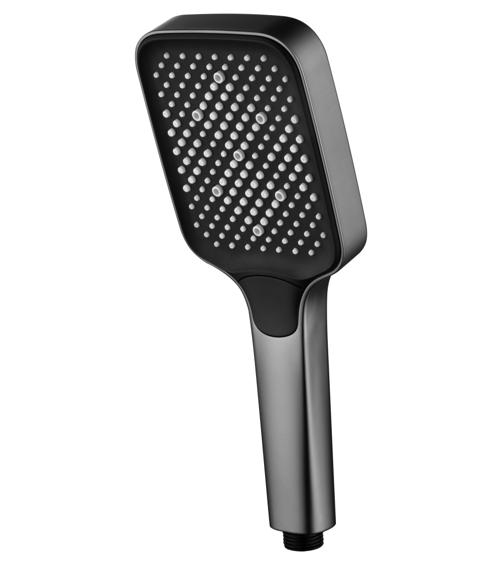 Mango de ducha Portland black gun metal