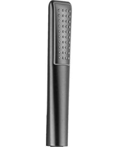 Mango de ducha Génova black gun metal