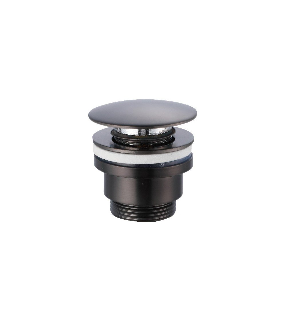 Válvula click-clack PVD black gun metal