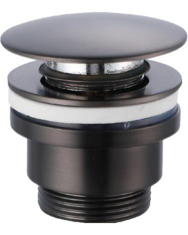 Válvula click-clack PVD black gun metal