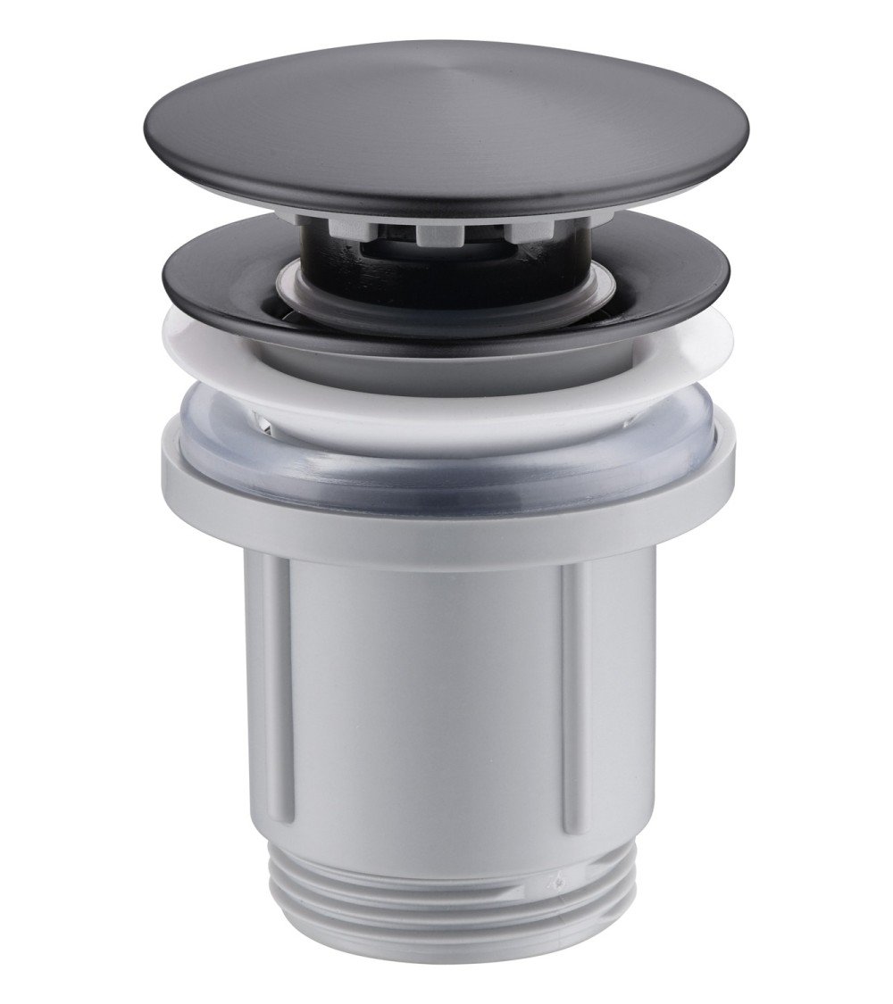 Valvula click-clack PVC black gun metal