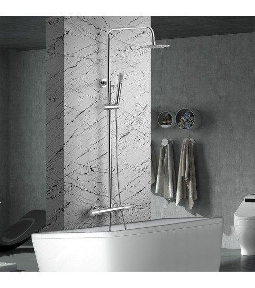 Conjunto de bañera termostático  Line