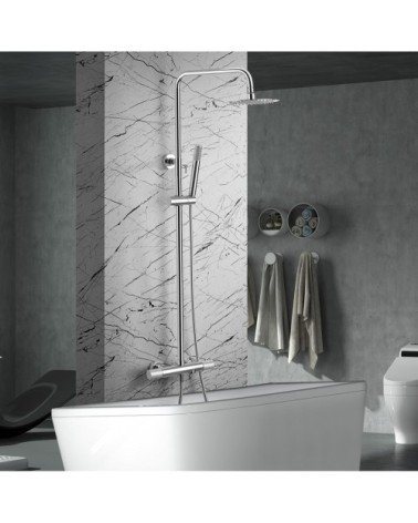 Conjunto de bañera termostático  Line